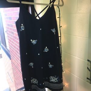 Blue sun dress